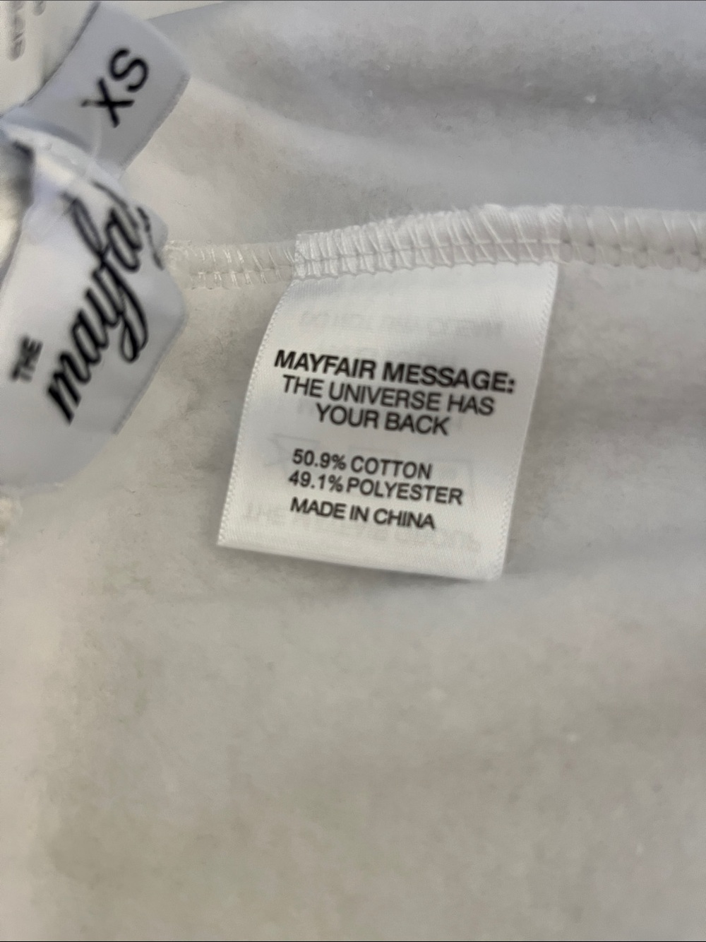 Mayfair Group Women's White Track Joggers - XS - Picture 4 of 12